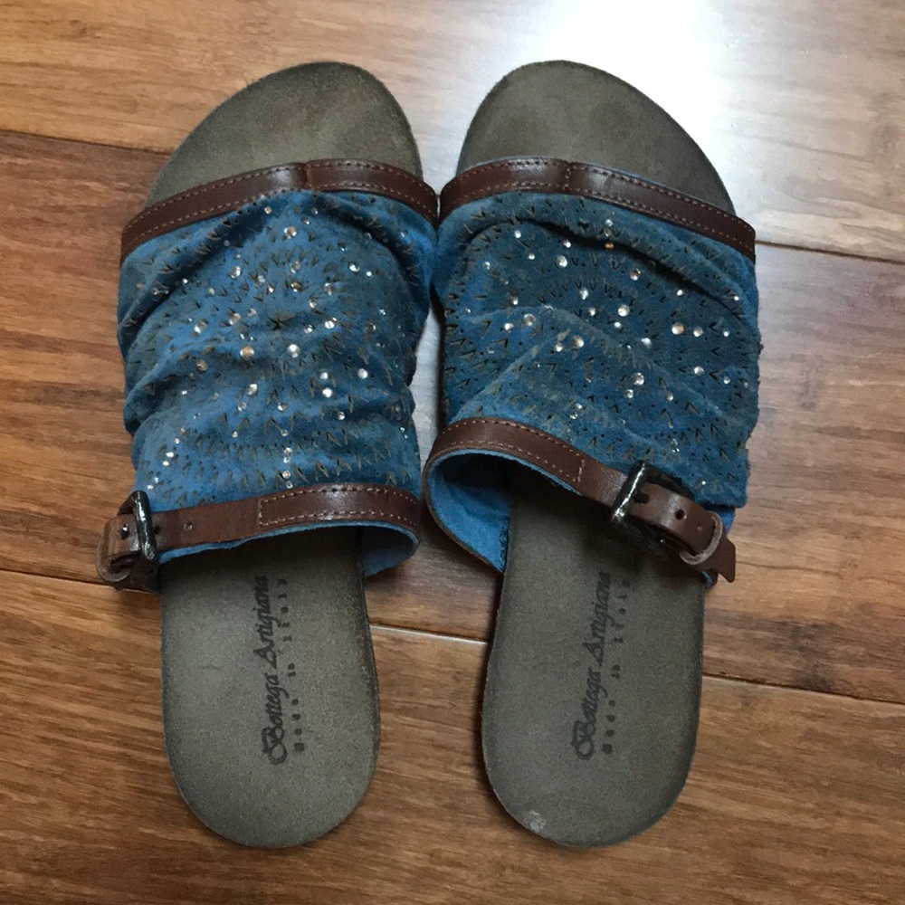 Slide on Italian sandal